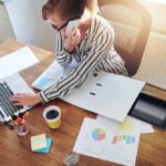 Busy Self-Employed Woman